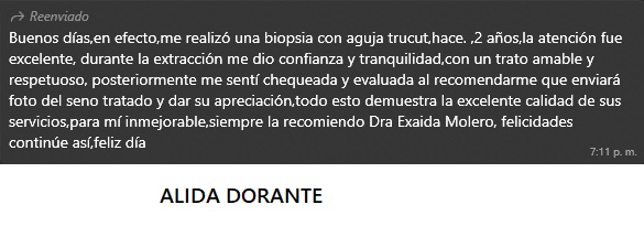 Testimonio Pacientes de Radiología